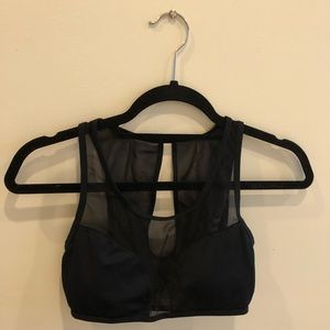 LA Hearts mesh bikini top rave